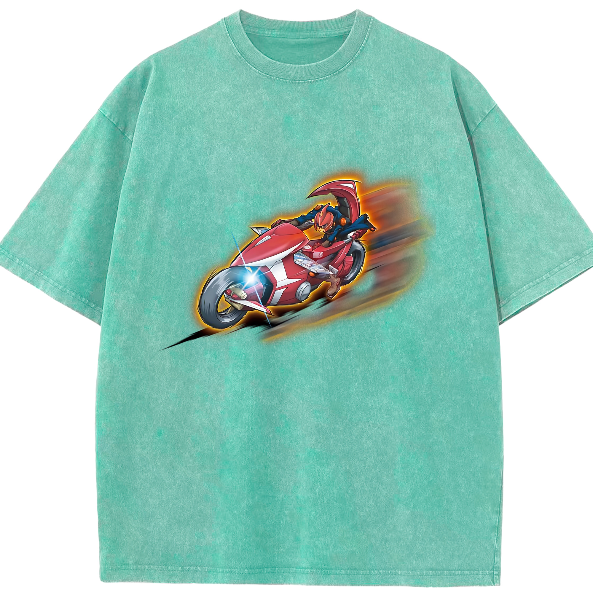 （画像用） 遊☆戯☆王 Yu-Gi-Oh! 綿100% ヴィンテージ風 半袖Tシャツ（フロントプリント）
